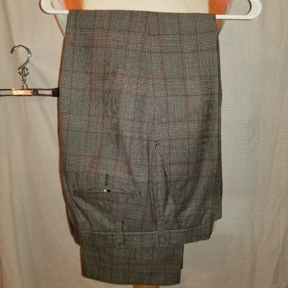 Vintage Hickey Freeman blue Plaid check Suit Union made - Picture 7 of 11